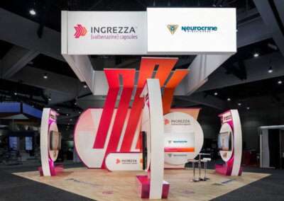 Neurocrine Biosciences INGREZZA exhibit space