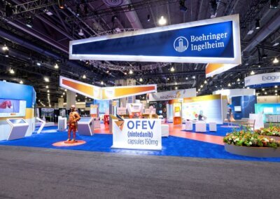 Boehringer Ingelheim OFEV exhibit