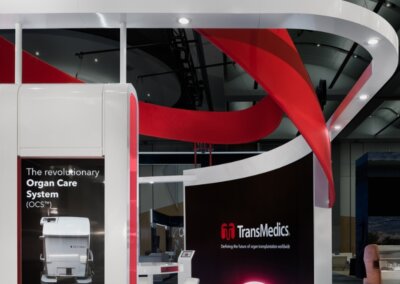 transmedics exhibit booth