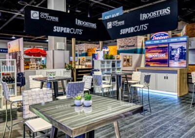 Regis exhibit space chairs