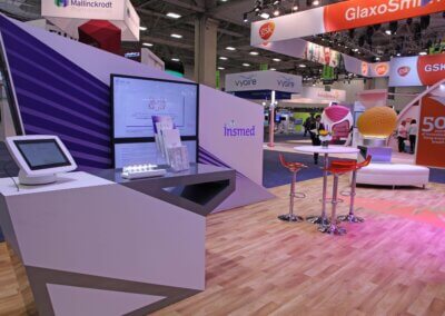 Insmed exhibit space