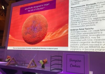 Insmed ARIKAYCE exhibit screen