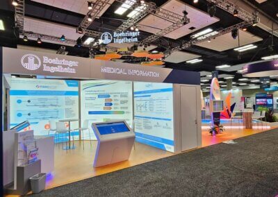 Boehringer Ingelheim exhibition booth