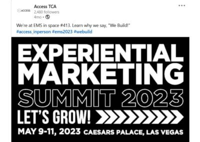 access ems social promotion