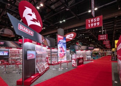Diablo power tools exhibit space