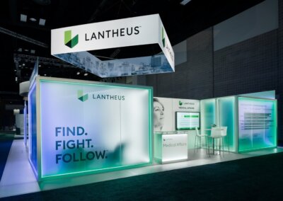 lantheus exhibit booth
