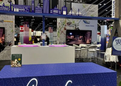 PCMA exhibition booth