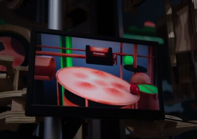 Boehringer Ingelheim rube goldberg exhibit