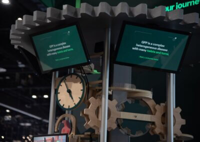 Boehringer Ingelheim rube goldberg exhibit