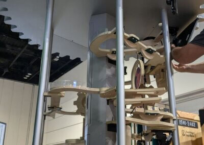 Boehringer Ingelheim rube goldberg exhibit