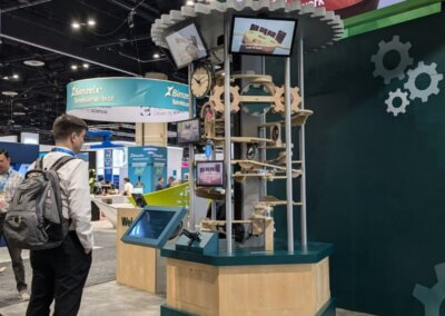 Boehringer Ingelheim rube goldberg exhibit