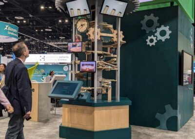 Boehringer Ingelheim rube goldberg exhibit