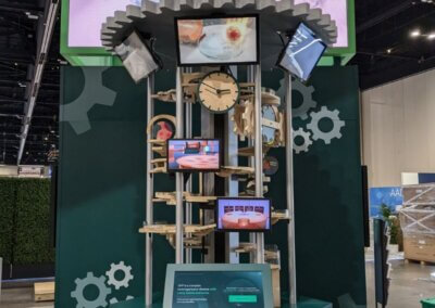 Boehringer Ingelheim rube goldberg exhibit