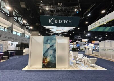 IO Biotech exhibition booth