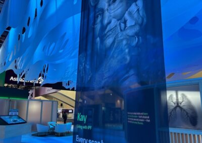 Boehringer Ingelheim exhibit living with ipf