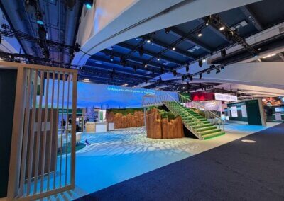 Boehringer Ingelheim ats exhibit stairs