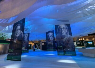 every scar has a story exhibit space