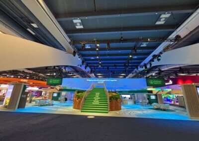 Boehringer Ingelheim ats exhibit stairs
