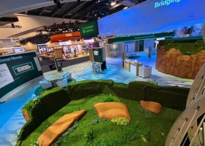 Boehringer Ingelheim exhibit booth