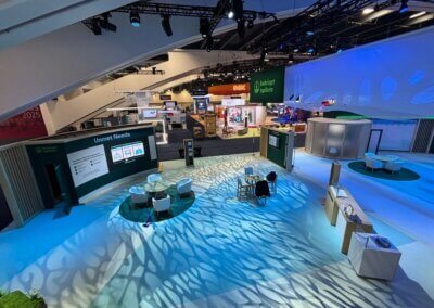 Boehringer Ingelheim’s exhibit space at ATS