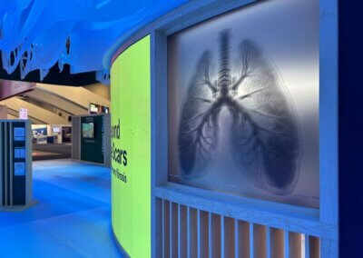 Boehringer Ingelheim exhibit at ATS lungs