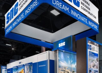 Sierra Nevada Corporation exhibit booth