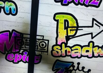 street art-style tag